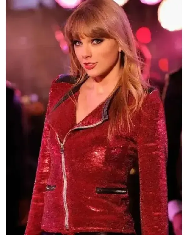 Taylor Swift Red Sequin Jacket