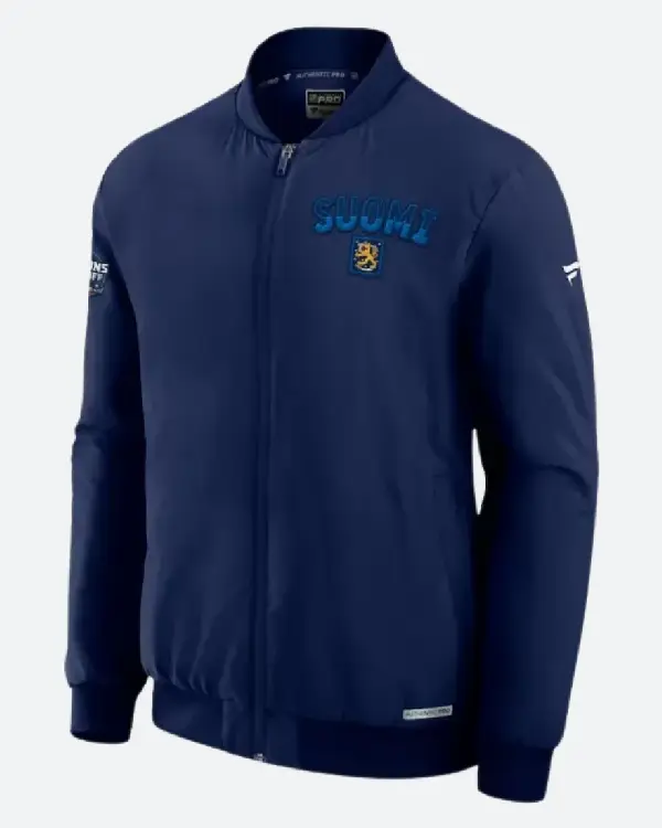 Team Suomi Pro 4 Nations Bomber Jacket