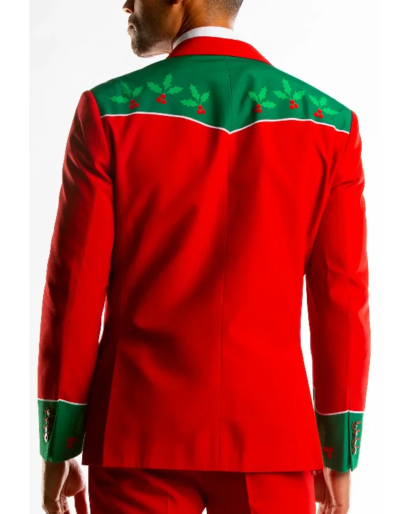 The Devout Desperado Western Ugly Christmas Suit back