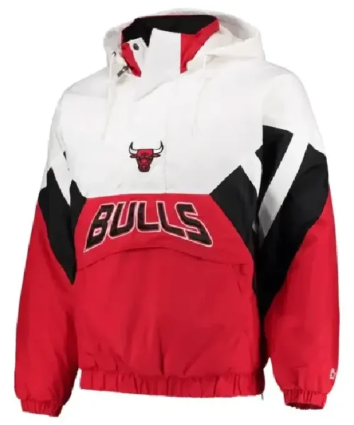 The Line-up Oxford Chicago Bulls Hoodie Half-zip Jacket