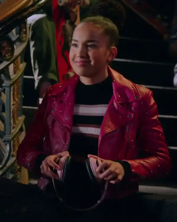 The Musical Gina Studded Pink Jacket