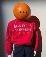 Timothée Chalamet Red Marty Supreme Jacket Hoodie