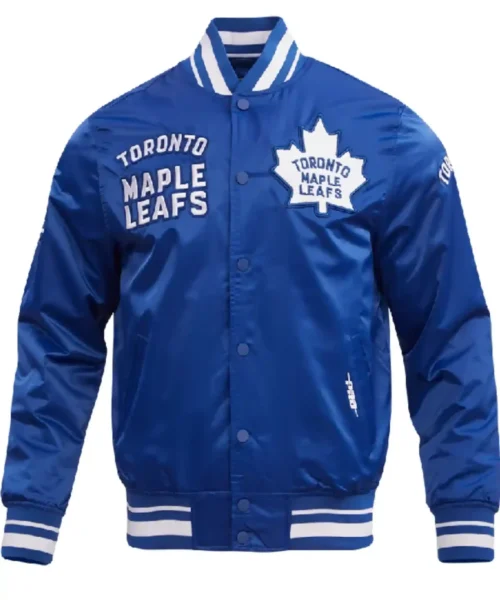 Toronto Maple Leafs Satin Jacket