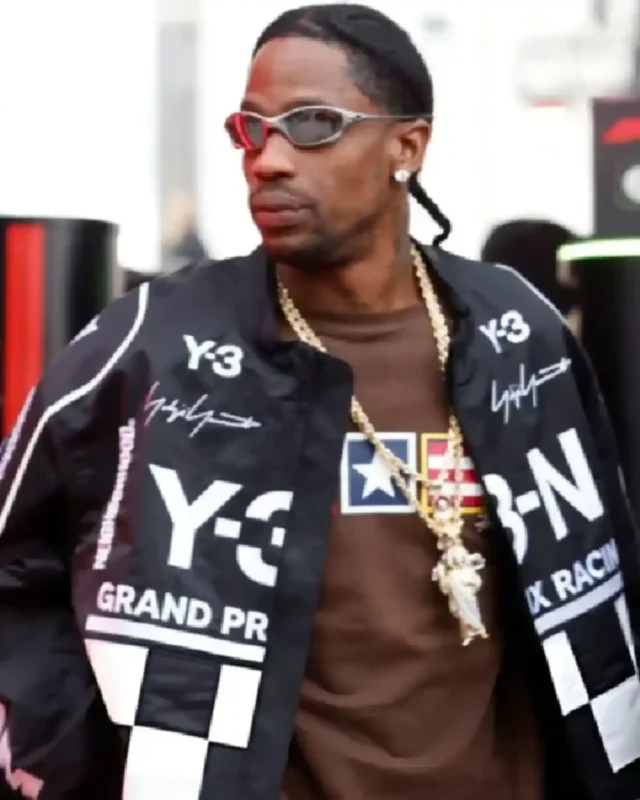 Travis Scott Las Vegas F1 Grand Prix Jacket