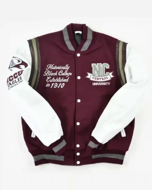 Truth and Service North Carolina Central University Varsity Jacket