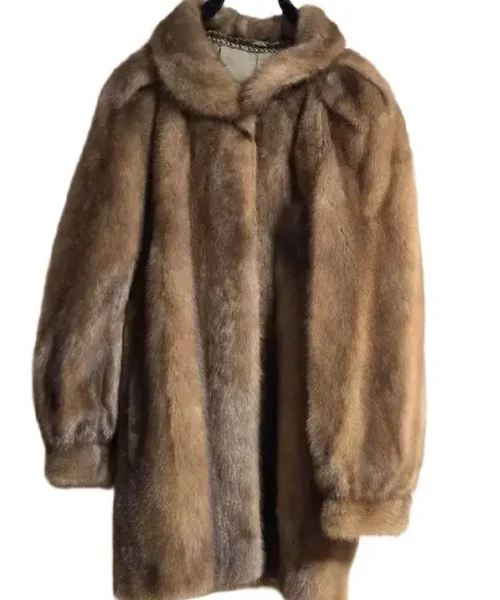 Vintage Fur Mink Coat_