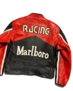 Vintage Marlboro Racing Leather Jacket