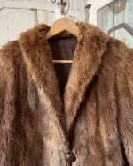Vintage Mink Fur Brown Fur Jacket ssale