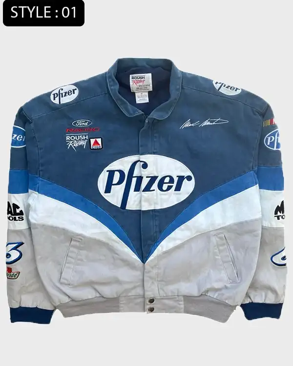 Vintage Pfizer Nascar Racing Jacket
