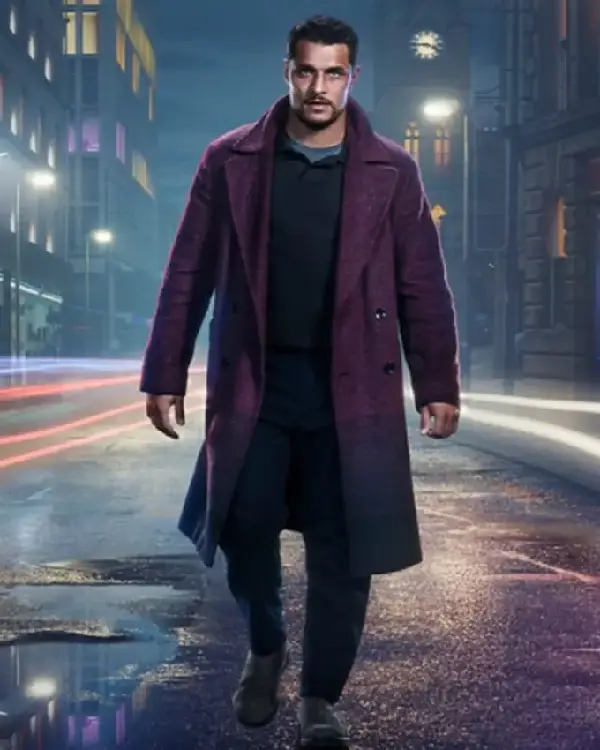 Virdee Harry Virdee Purple Trench Coat