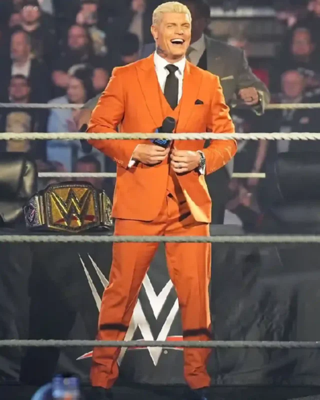 WWE Cody Rhodes Orange Suit
