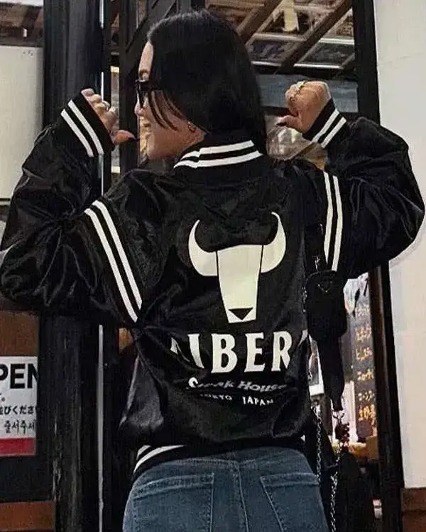 WWE Roxanne Perez Satin Varsity Jacket sale