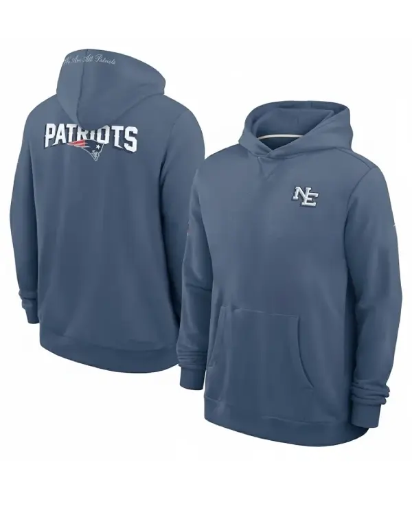 We Are All Patriots Rivalries Storm Blue Hoodie