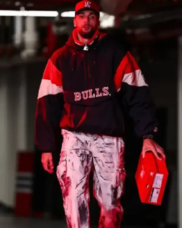 Zach Lavine Chicago Bulls Starter Jacket sale