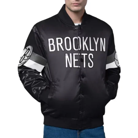 brooklyn nets triple option jacket