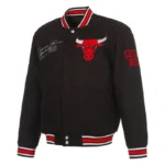 chicago bulls varsity jacket