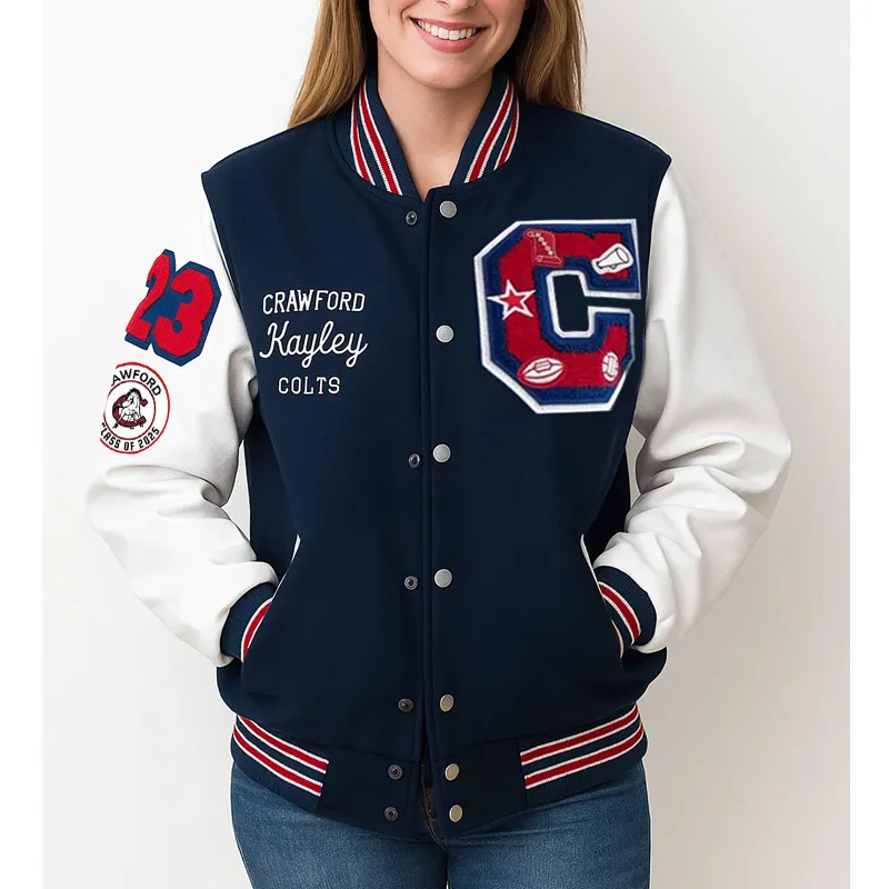 crawford high school letterman jacket