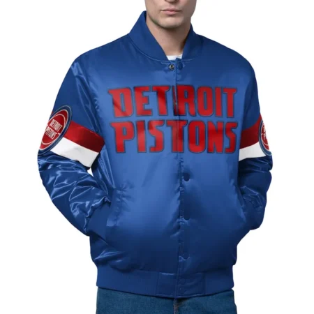detroit pistons triple option jacket
