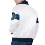 minnesota timberwolves triple option satin jacket