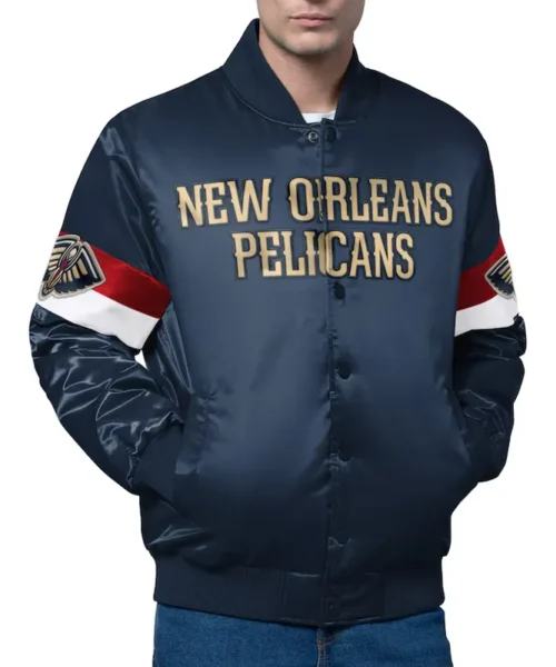 new orleans pelicans triple option jacket