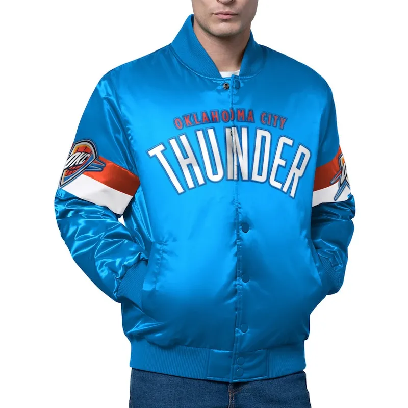 oklahoma city thunder triple option jacket 1