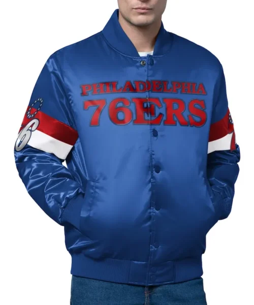 philadelphia 76ers triple option jacket