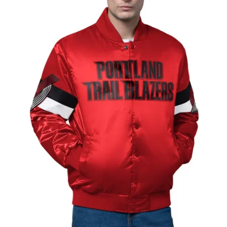 portland trail blazers triple option jacket
