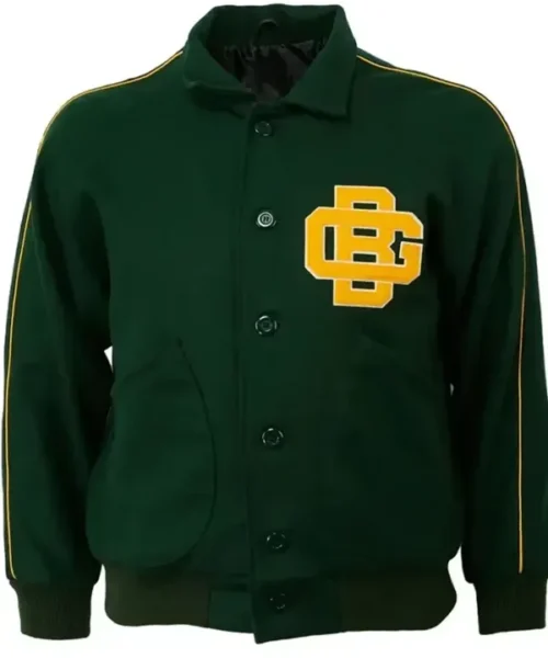 1952 Green Bay Packers Wool Green Varsity Jacket