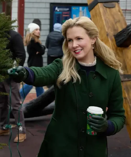 A Newport Christmas 2025 Ella Green Coat