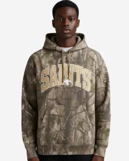 Abercrombie New Orleans Saints Camo Hoodie