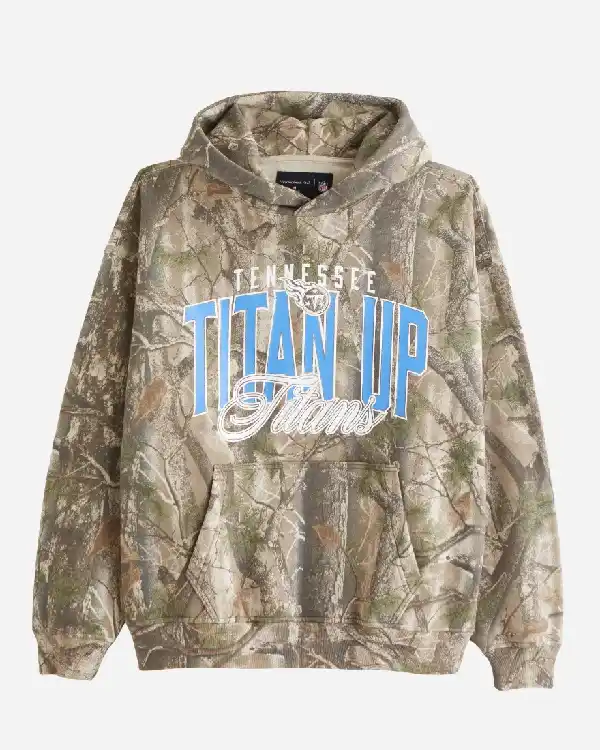 Abercrombie Tennessee Titans Camo Hoodie sale