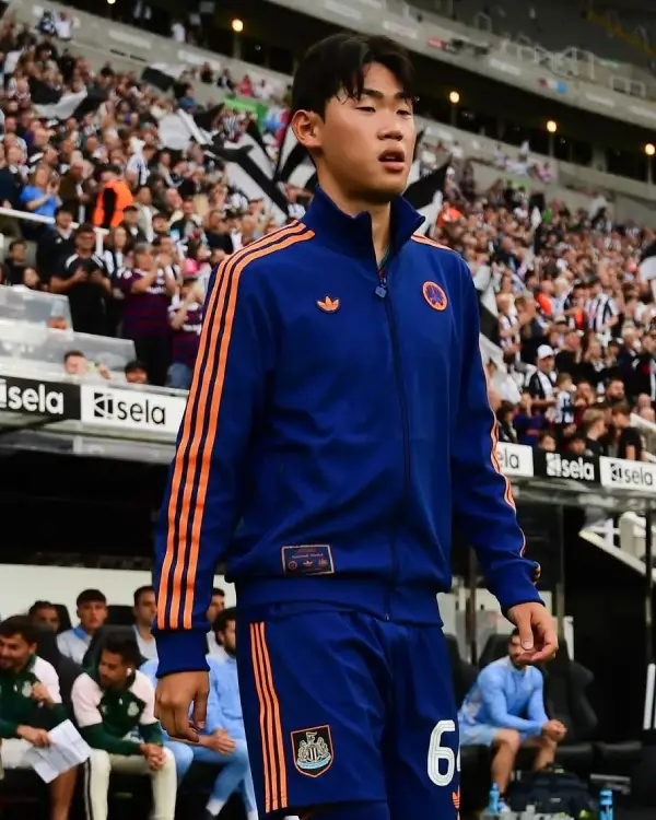 Adidas Newcastle United Third Blue Anthem Jacket 2025-26 Sale