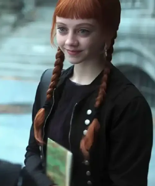 Agnes Demille Wednesday S02 Black Drummer Jacket