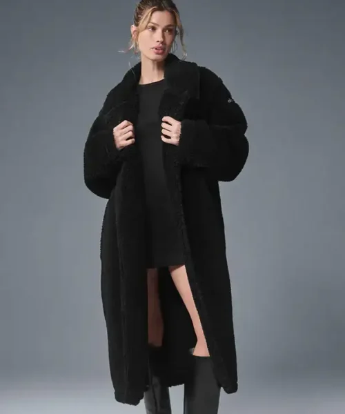 Alo Oversized Sherpa Trench Coat
