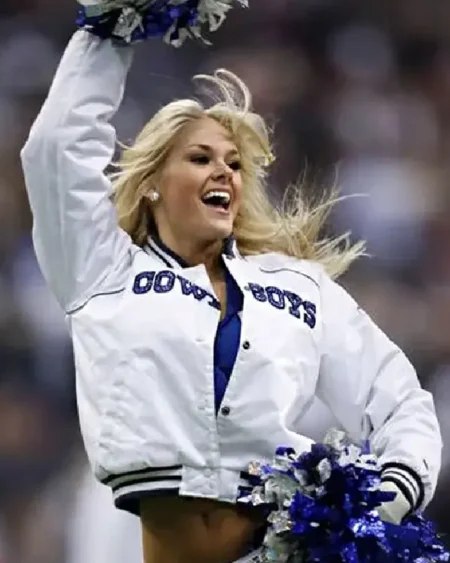 American Football Cowboys Cheerleaders Varsity Jacketct
