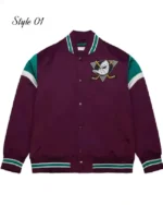 Anaheim Ducks Heavyweight Satin Jacket