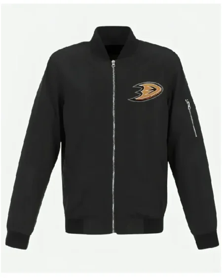 Anaheim Ducks Nylon Bomber Jacket