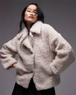 And Other Stories Faux Fur Jacket