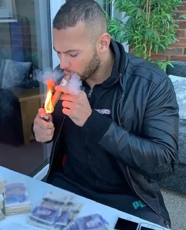 Andrew Tate Black Bomber leather Jacket sale