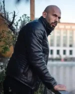 Andrew Tate Black Leather jacket