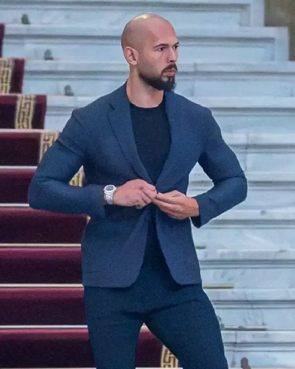 Andrew Tate Blue Blazer