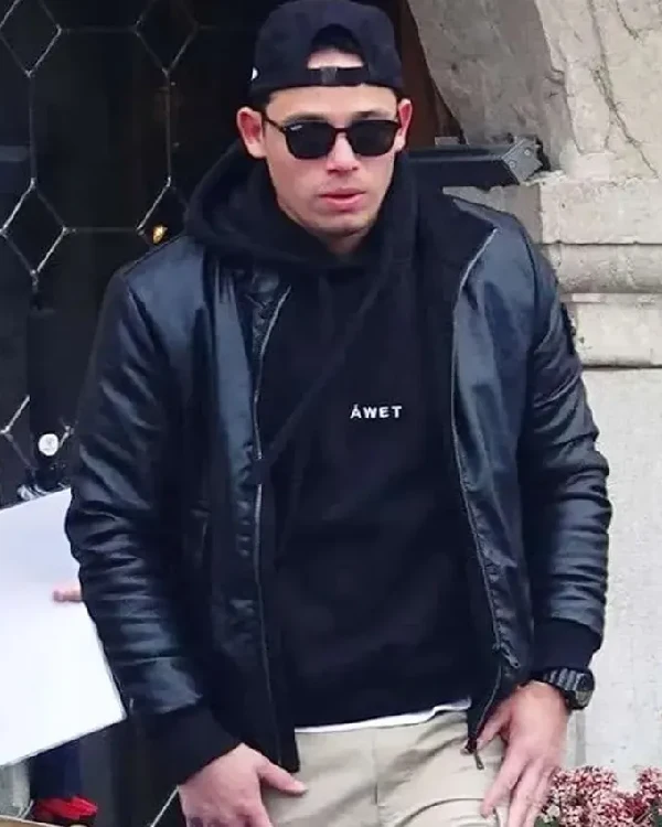 Anthony Ramos The Beauty Black Leather Jacket