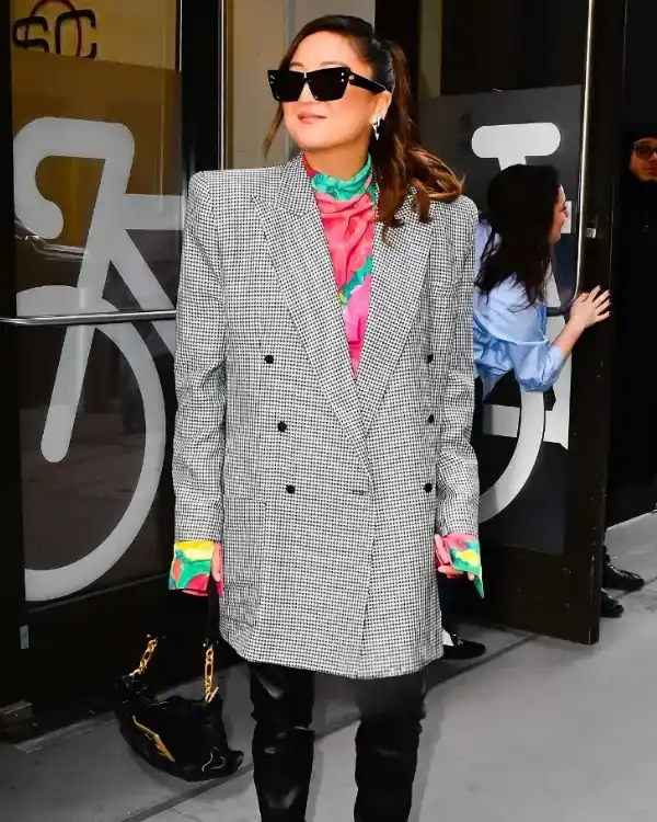 Ashley Park Good Morning America 2025 Coat