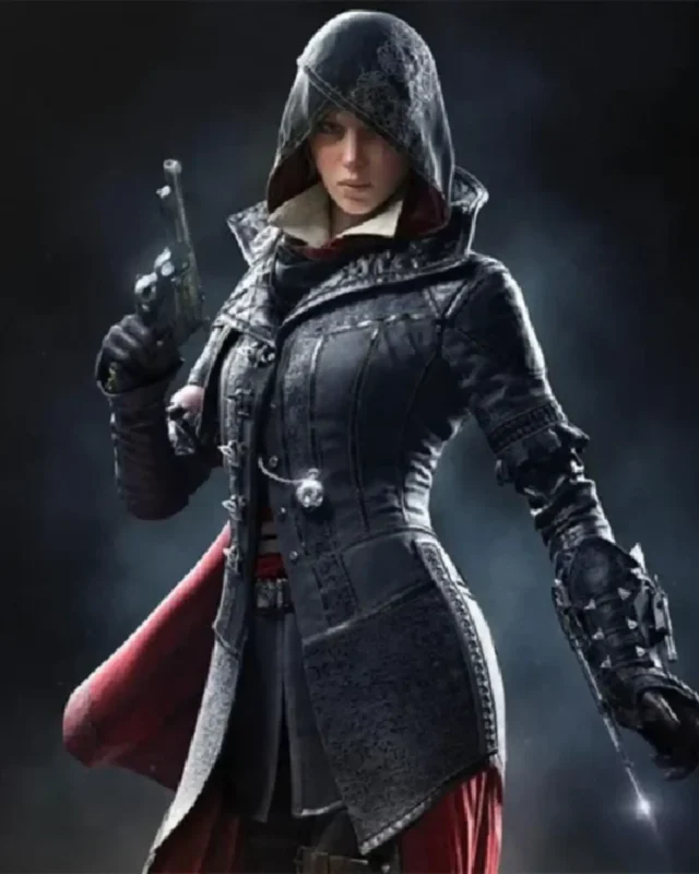 Assassin’s Creed Evie Frye Black and Red Coat