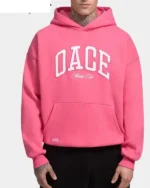 Athletic Club Collage Pink Hoodie