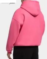 Athletic Club Collage Pink Hoodie back