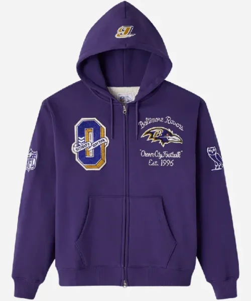 Baltimore Ravens Waffle Lined OVO Hoodie