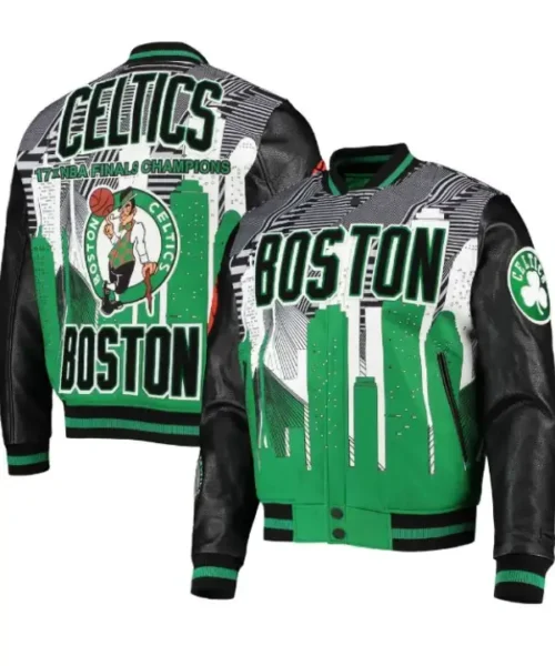 Boston Celtics Championship Varsity Jacket