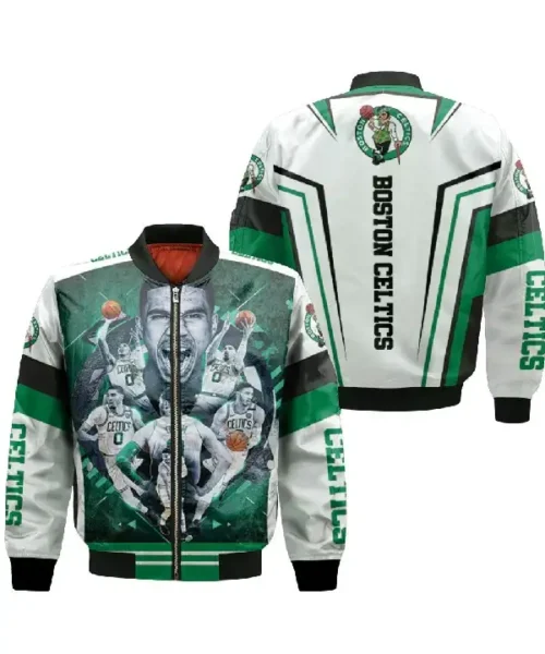 Boston Celtics Jayson Tatum Bomber Jacket