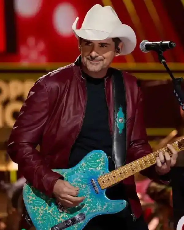 Brad Paisley A Grand Ole Opry Christmas Leather Jacket